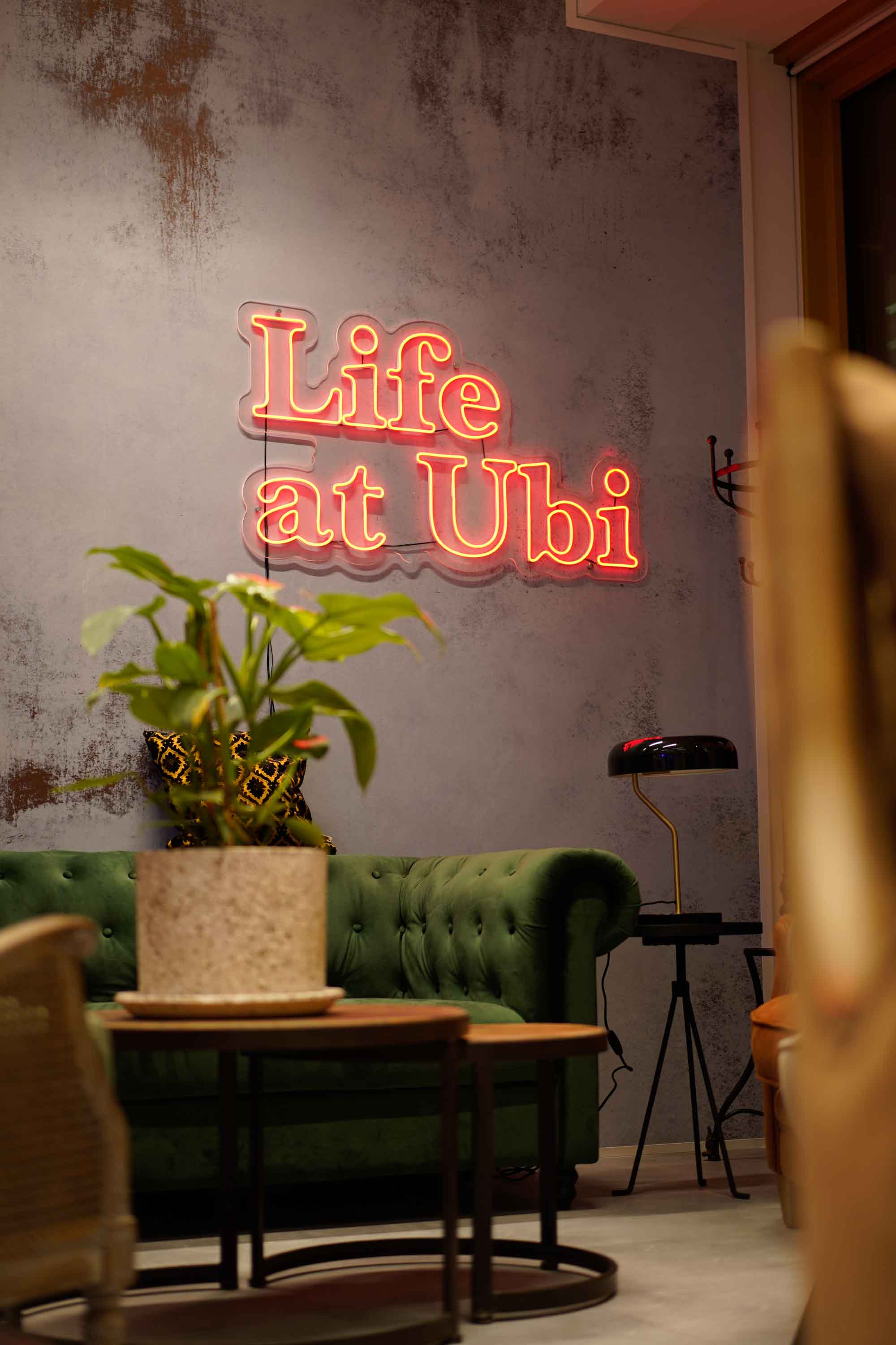 Espace détente au siège social de Ubisoft