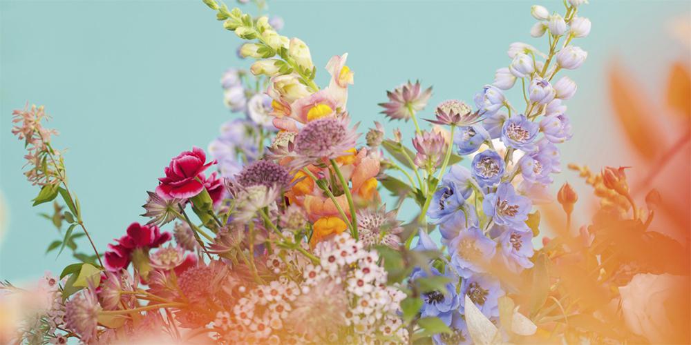 Les bouquets de fleurs passent à table