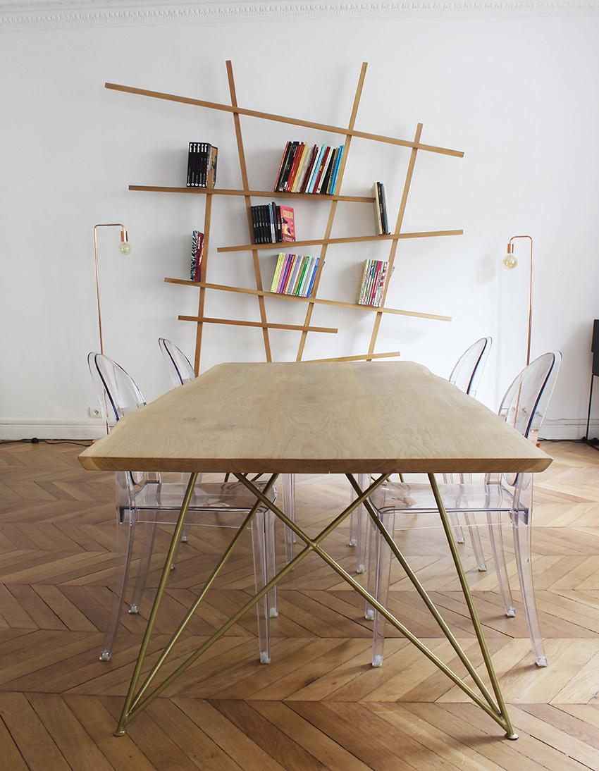Visite chez Emilie, création de sa table Berlin, par FOR ME LAB