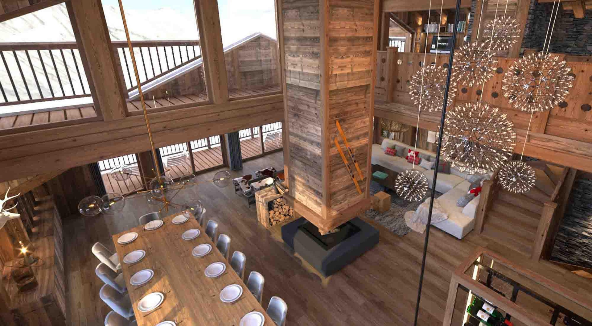 Ambiance chalet : esprit cocooning au coeur des montagnes