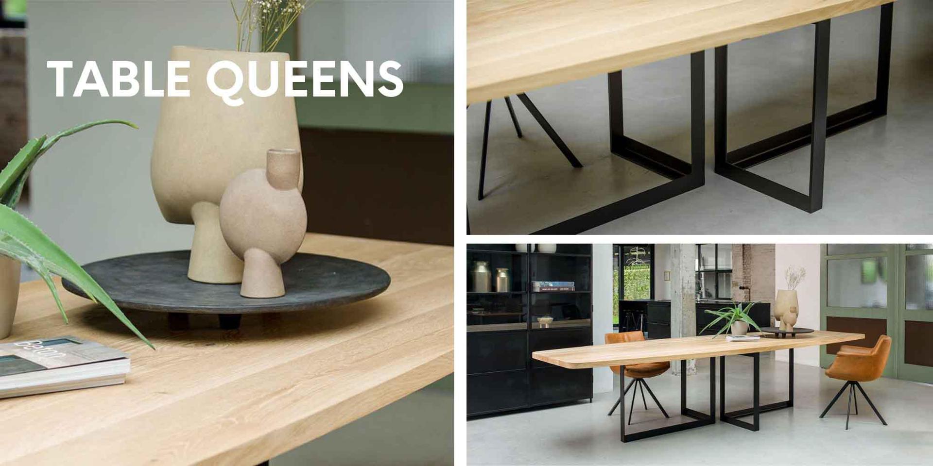 Nos nouvelles tables ovales, un design contemporain dans des formes qui changent de la table rectangulaire ! Des finitions originales, des formats ronds dans l’air du temps. 