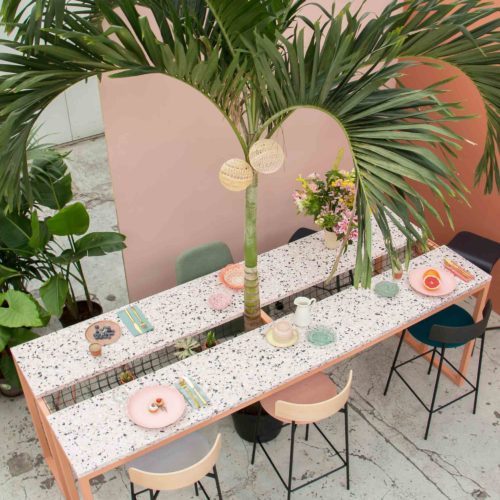 Table Flamingo terrazzo FOR ME LAB