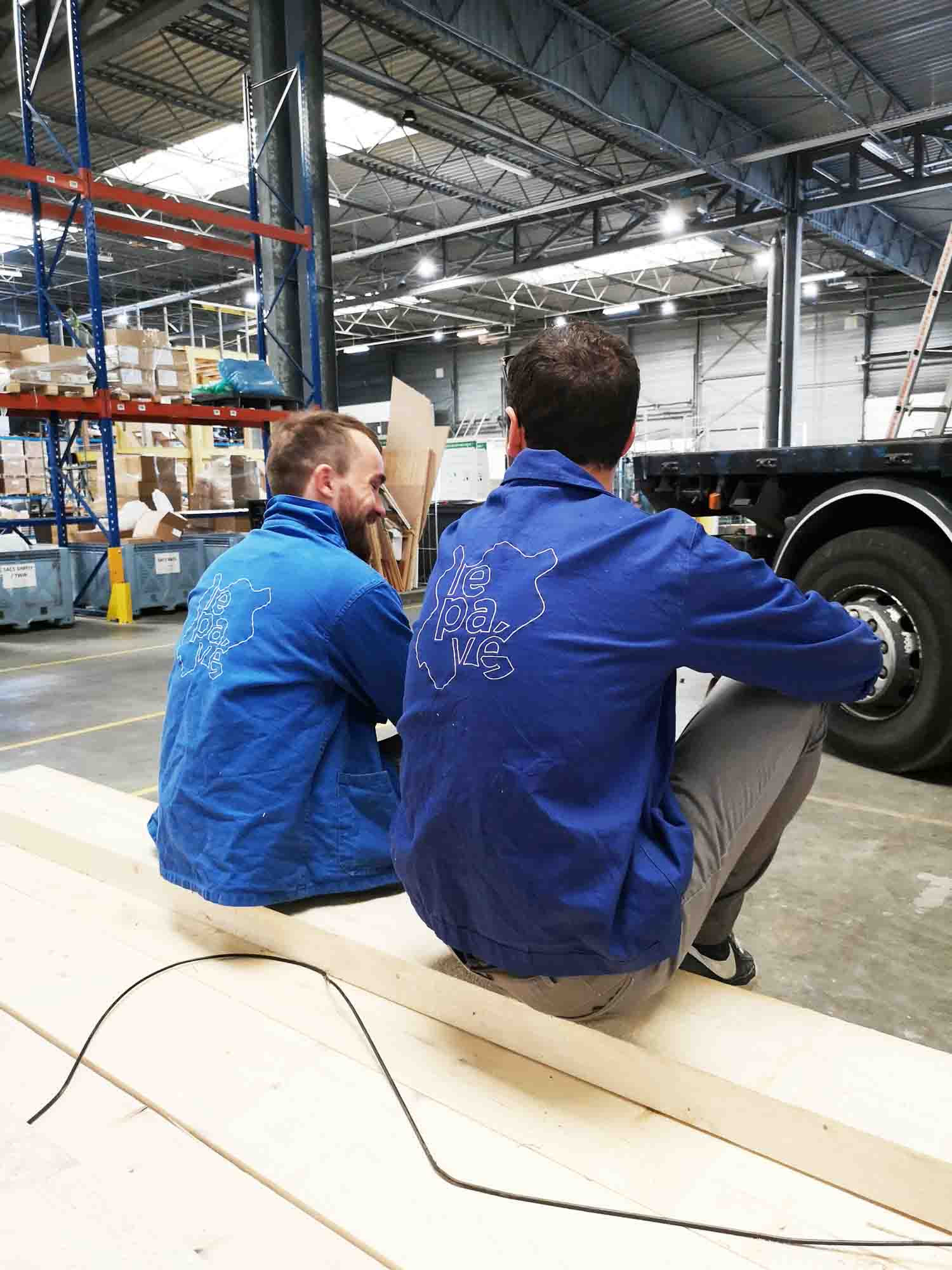 Visite usine Le Pavé par FOR ME LAB