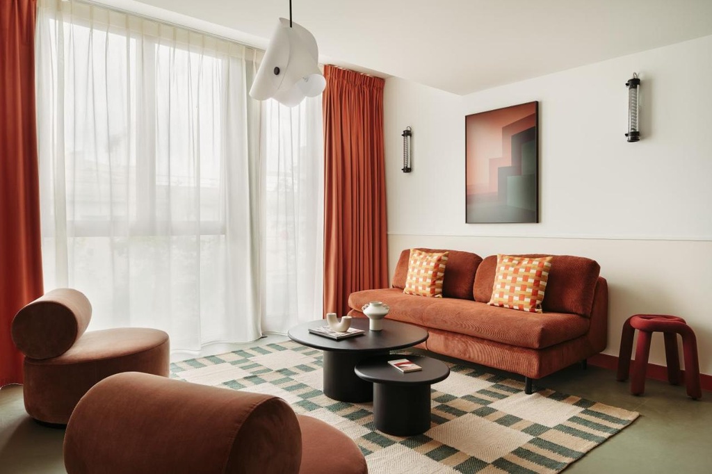 Espace séjour des appartements