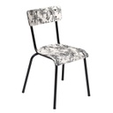 Chaise Suzie Unie Pieds Noir 7