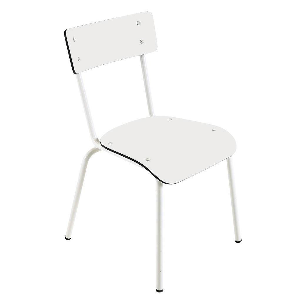 Chaise Suzie Unie Pieds Blanc 1