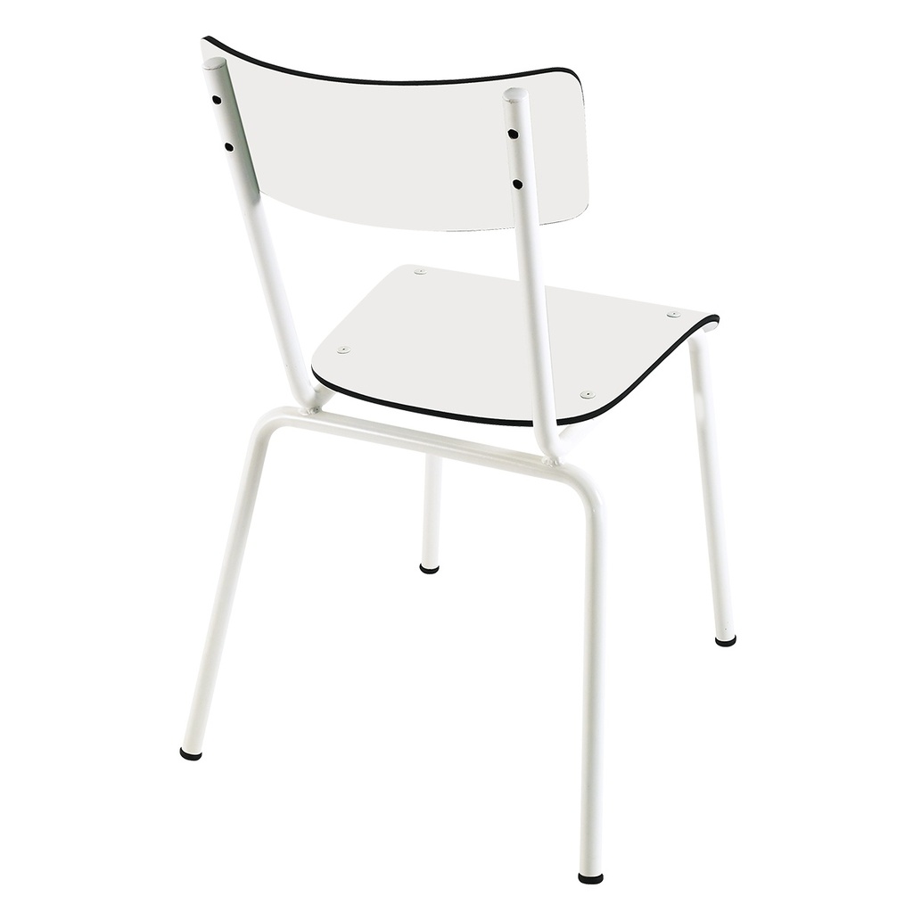 Chaise Suzie Unie Pieds Blanc 2