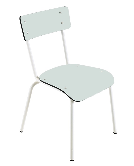 Chaise Suzie Unie Pieds Blanc 16