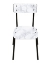 Chaise Rocking Suzie Pieds Blancs/Noirs 37