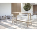 Table haute Nova Wood 2