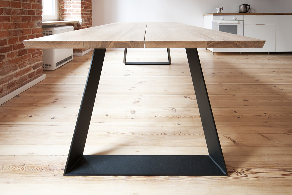 Table Air planches de chêne 4