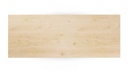 Table Forme rectangle en chêne massif pied Lumos 3