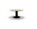 Table Forme ronde en chêne massif pied Base 1