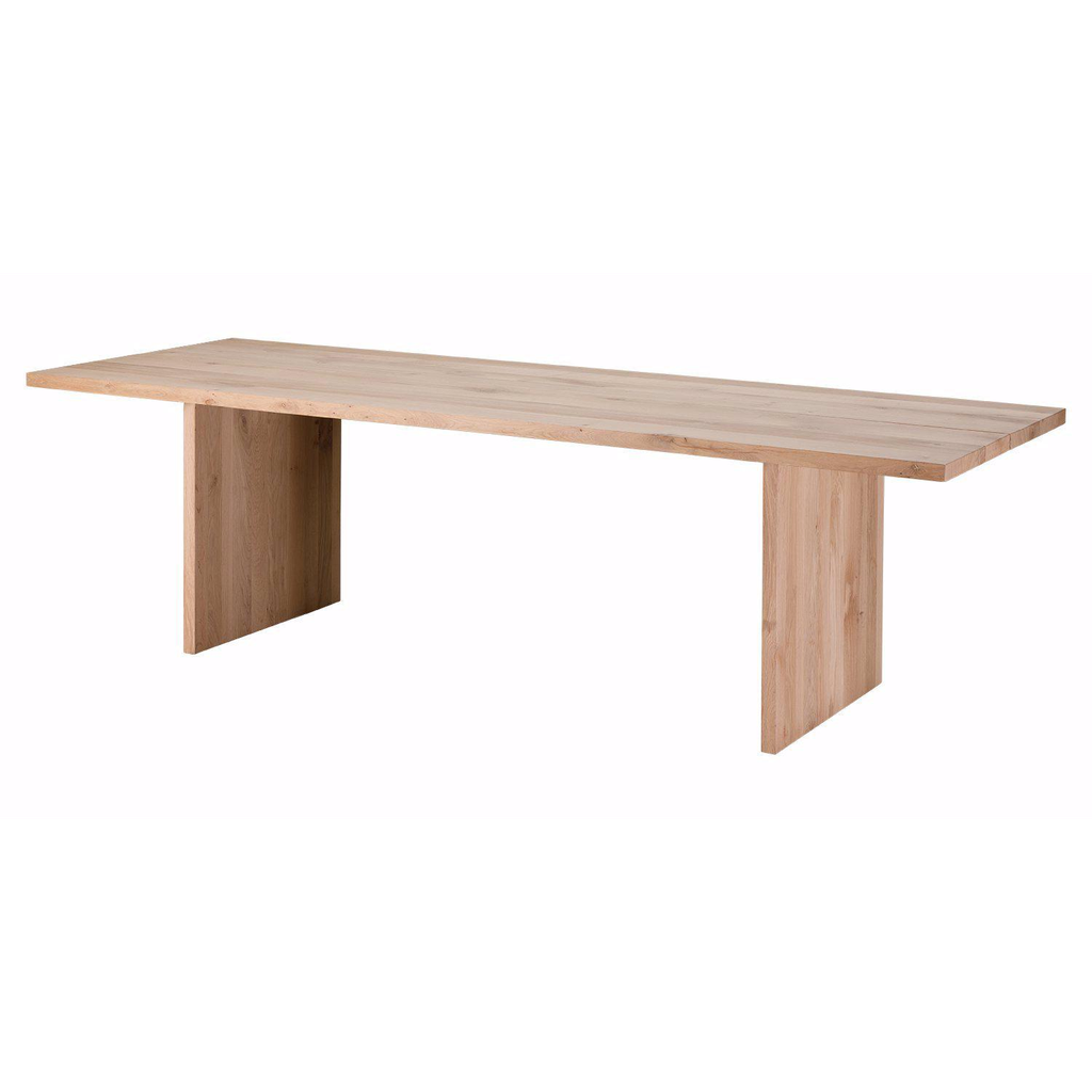 Table Ajaccio pieds scandicarrés bois 2
