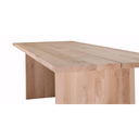 Table Ajaccio pieds scandicarrés bois 3