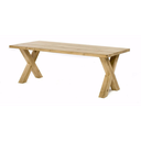 Table Cassis pieds X bois 4