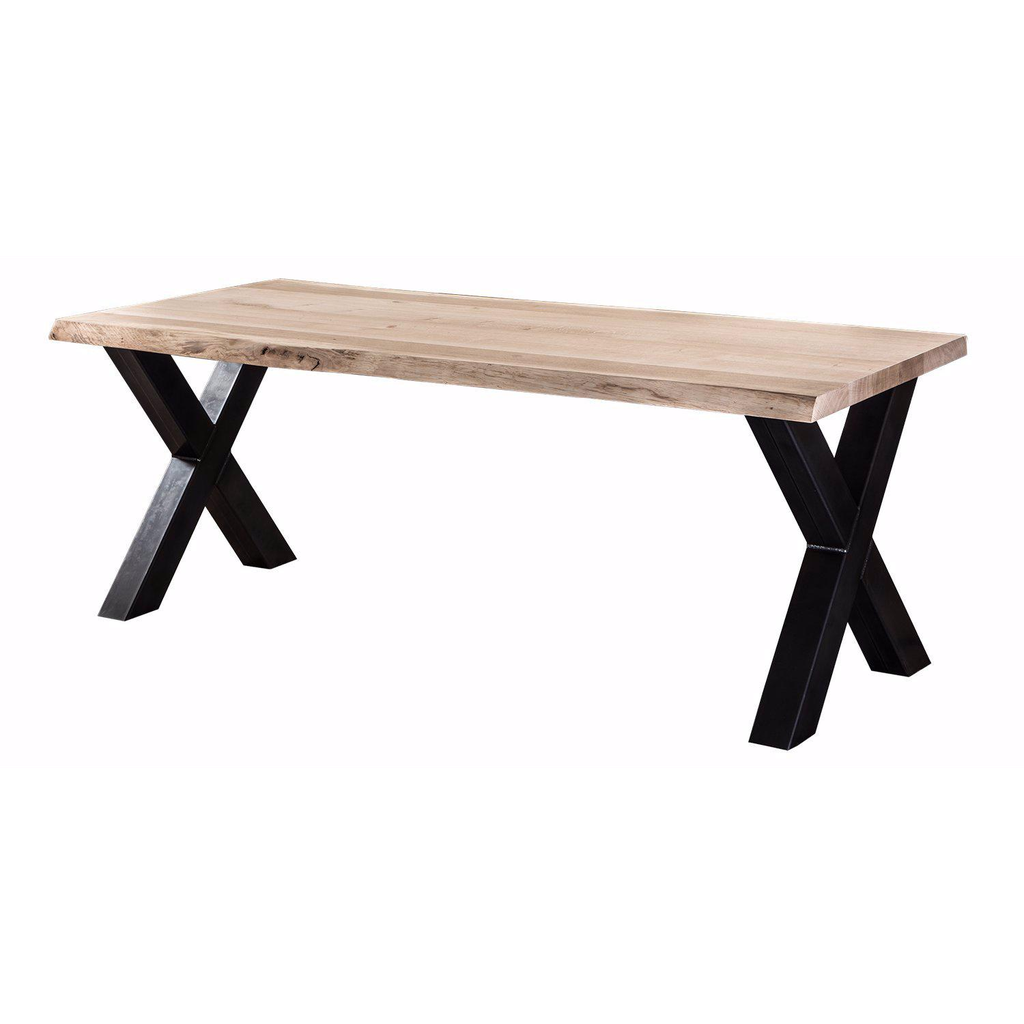 Table Paloma chêne live edge pieds X 13