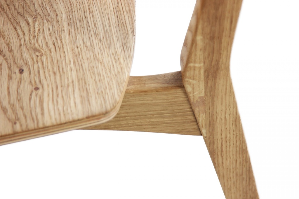 Chaise artisanale Scandinave pieds bois 2