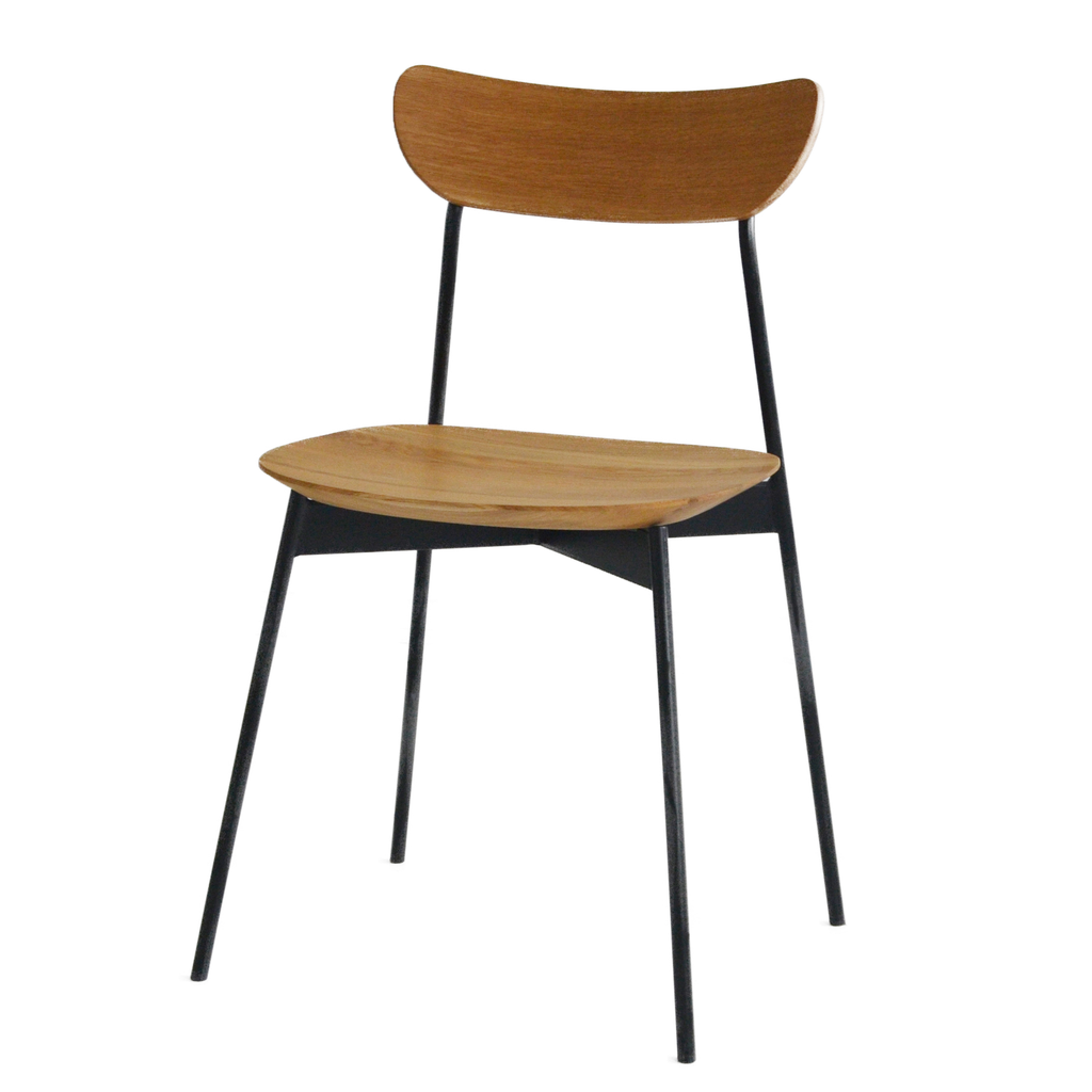 Chaise artisanale Scandinave en bois 1