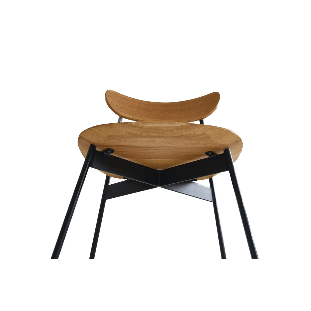 Chaise artisanale Scandinave en bois 2