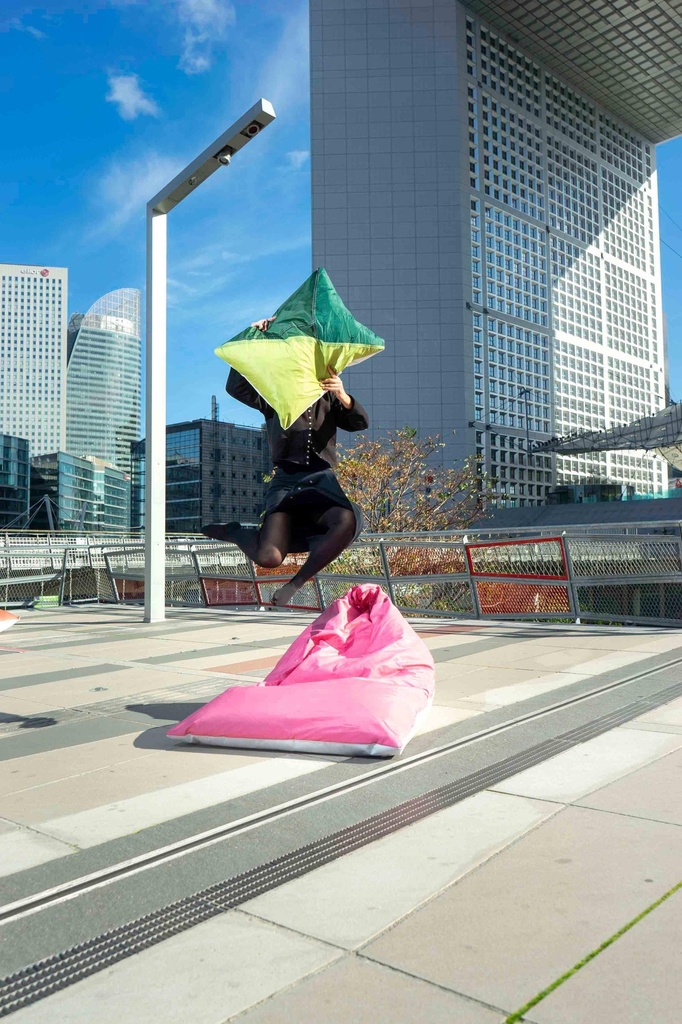 Pouf Berlingot MONTGOLFIERE 14
