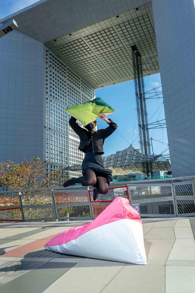 Pouf Berlingot MONTGOLFIERE 16