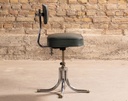 Chaise Vintage Rembourrée industrielle 1
