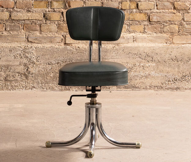 Chaise Vintage Rembourrée industrielle 3