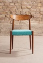 Chaise Scandinave relookée / tapissée 2