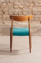 Chaise Scandinave relookée / tapissée 4