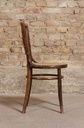Chaise Bistrot Vintage en Bois Tourné 2
