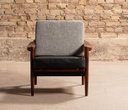 Fauteuil Mid Century rembourré 1