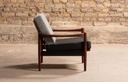 Fauteuil Mid Century rembourré 2