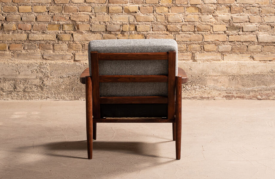Fauteuil Mid Century rembourré 3