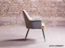 Fauteuil vintage bicolore 1