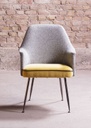 Fauteuil vintage bicolore 2