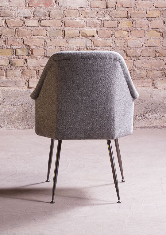 Fauteuil vintage bicolore 3
