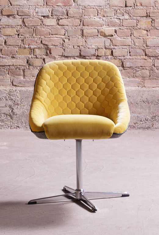 Fauteuil vintage pivotant 1