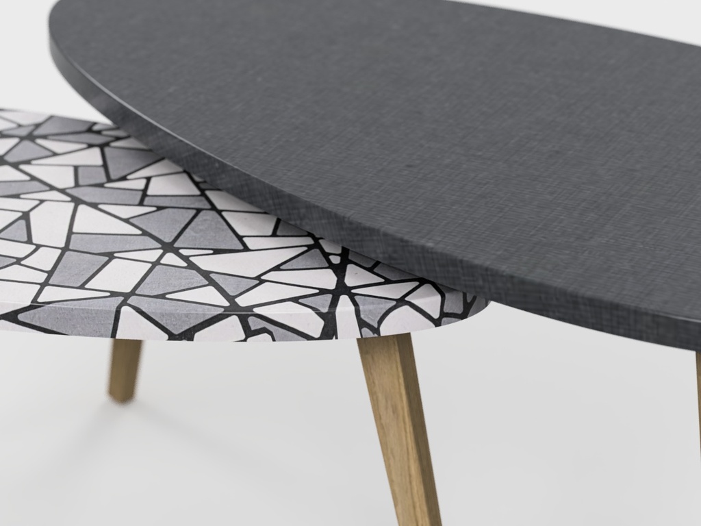 Tables gigognes Bellecombe 5