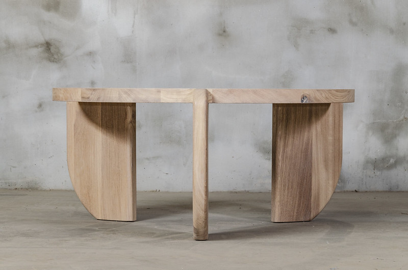 Table basse Sabi en chêne massif 3
