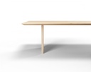 Table Forme rectangle en chêne massif pieds César 1