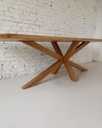 Table Mathilde en chêne massif 1