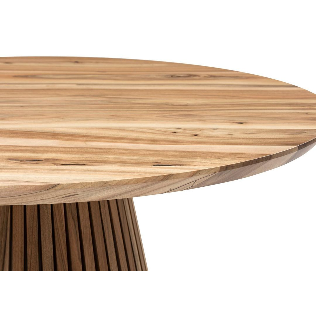 Table ronde Barbara pied facettes 1
