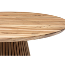 Table ronde Barbara pied facettes 1