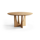 Table ronde Sydney en chêne massif 5