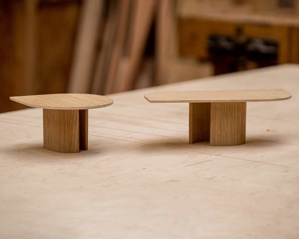 Table Valence ronde en chêne massif 4