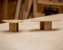 Table Valence ronde en chêne massif 4