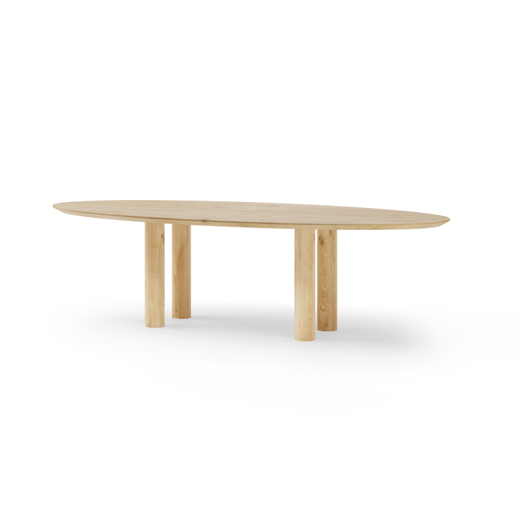 Table Vienne en chêne massif 1