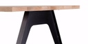 Table Ajaccio pieds scandinave A 2