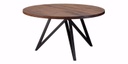 Table Bonifacio ronde pieds Chanel 1